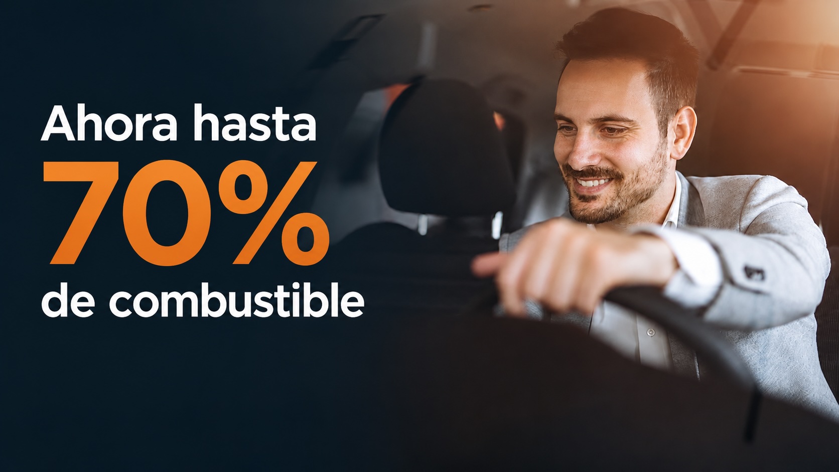 Ahora hasta 70% de combustible - Tecno GNC